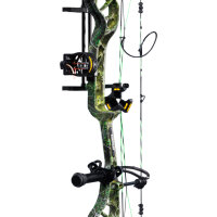 BEAR ARCHERY Legit MAXX - RTH - 70 lbs - Compoundbogen | Rechtshand | Farbe: Toxic Handle/Black Limbs