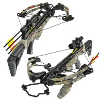 [DOUBLE TROUBLE] X-BOW FMA Scorpion I - 375 fps / 175 lbs - Arbalète à poulies | Couleur : Noir + Supersonic offert !
