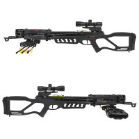 [DOUBLE TROUBLE] SET X-BOW FMA Scorpion II - 370 fps / 185 lbs - arbalète à poulies | Couleur : Noir + Supersonic offert