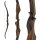FALKENHOLZ Essence Palisander - Take Down Recurvebogen - 66 Zoll | Medium | 41.4 lbs | Rechtshand
