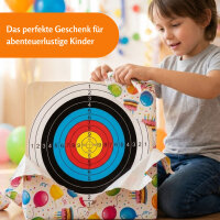 FLITZEBOGEN Zielscheibe für Saugnapfpfeile
