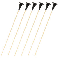 FLITZEBOGEN Saugnapfpfeil aus Holz - 16 Zoll - 6 Stück