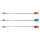 SHOCQ Archery Tag Arrow Triple A - 36 Stück