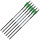 Flèches darbalète | EXCALIBUR V-Flight Pro - 18 pouces - Carbone - Lot de 6