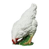 IBB 3D Henne - weiss - pickend
