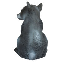 LONGLIFE Bébé Ours - noir - assis