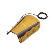 elTORO Traditioneller Armschutz Honey-Brown