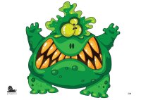 STRONGHOLD Blason de jeux - Monster III - 42 x 59 cm -...