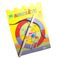KS Armbrust aus Holz + Zielscheibe + 3 Pfeile