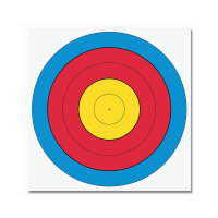 Zielscheibenauflage - FITA - 80 cm Zentrum (Distanz 30 m)