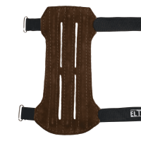elTORO Traditioneller Armschutz Kurz aus Leder