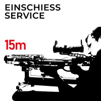 Einschießservice für Armbrüste 15m inkl. 5 Carbonbolzen
