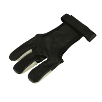 elTORO Hair Glove Black and White - Schiesshandschuh