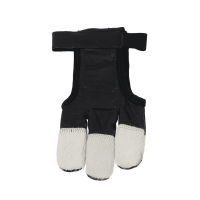 elTORO Hair Glove Black and White - Schiesshandschuh