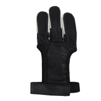 elTORO Hair Glove Black and White - Schiesshandschuh