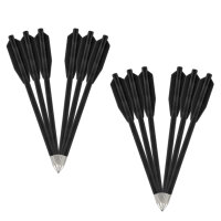 Kunststoffbolzen BOLT MK - 6,5 Zoll / 168er  - 12er Pack - schwarz