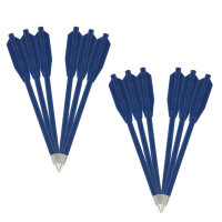 Kunststoffbolzen BOLT MK - 6,5 Zoll / 168er  - 12er Pack - blau