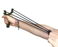 Zwille QUAD FIRE avec double caoutchouc